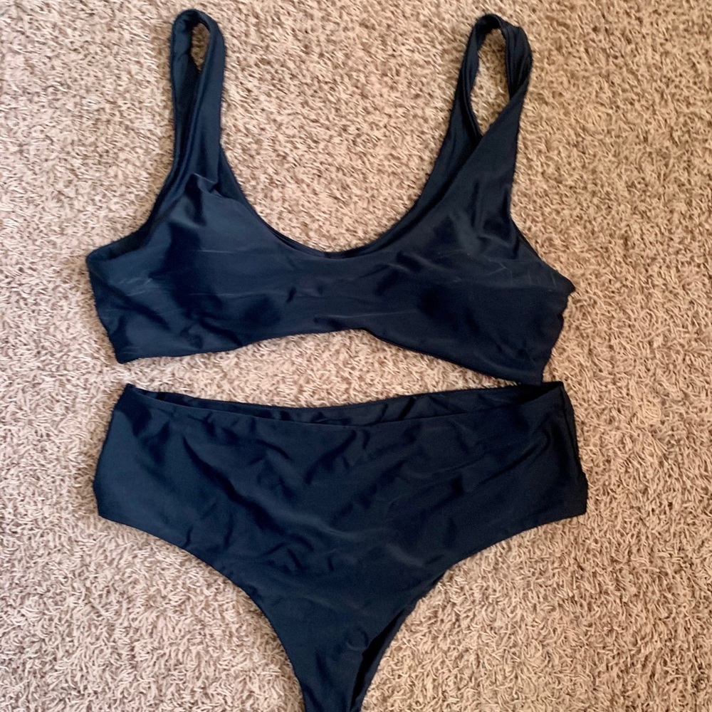 Shein black bikini